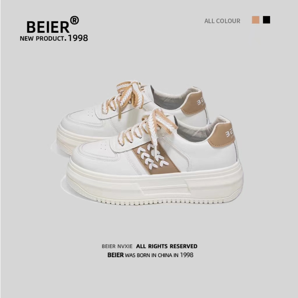 BEIER Sepatu Sneaker Wanita Sepatu Sekolah Anak Perempuan Model Terbaru Sepatu Olahraga Wanita Sepat