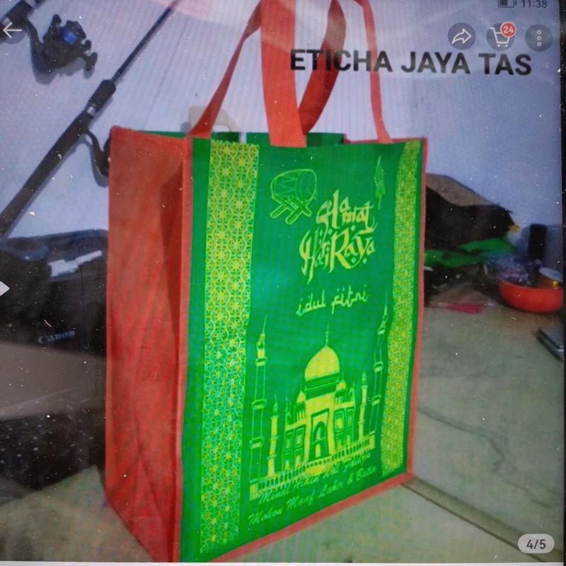 (1 lusin=12 psc) tas parcel LEBARAN IDUL FITRI TEBAL READY STOCK