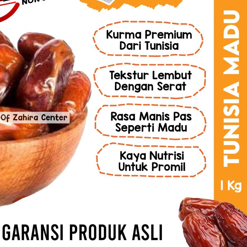 

✮ Kurma Tunisia Premium 1Kg Asli Tunisia Penuh Barari King Algerian Palmfrutt Ω