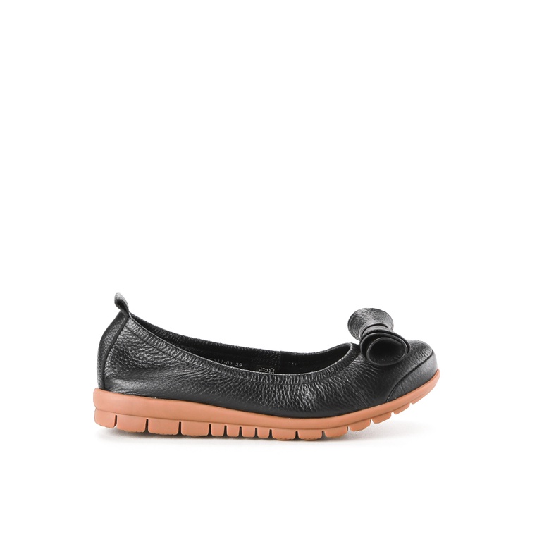 Sepatu Flat Andrew Original Warna hitam Flatshoes Kerja Menawan Branded Ibiza Wanita Woman Hitam Kul