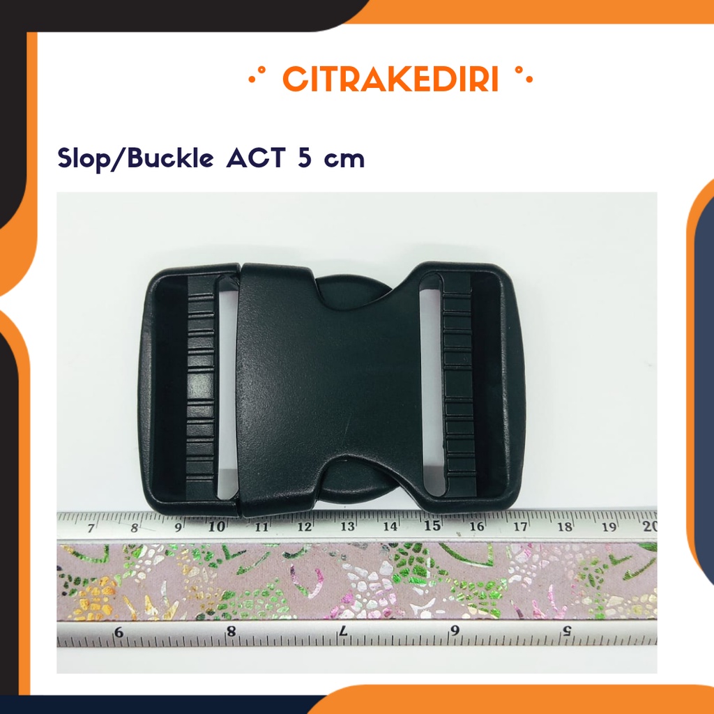 Buckle / Slop Tas 5 cm ACETAL  - kunci sodok - aksesoris tas