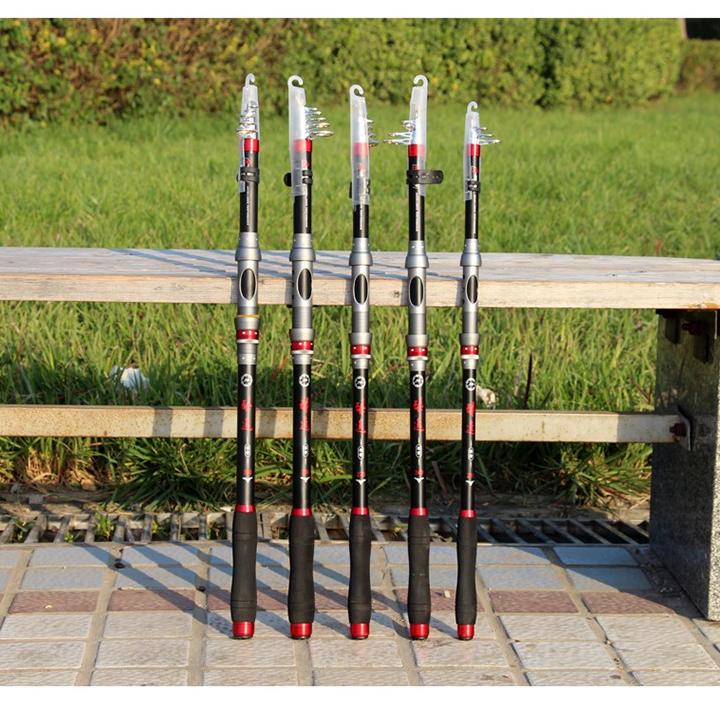 BIG SALE Joran JW Antena Pancing Carbon Fiber Telescopic 210 240 270 300 360 cm