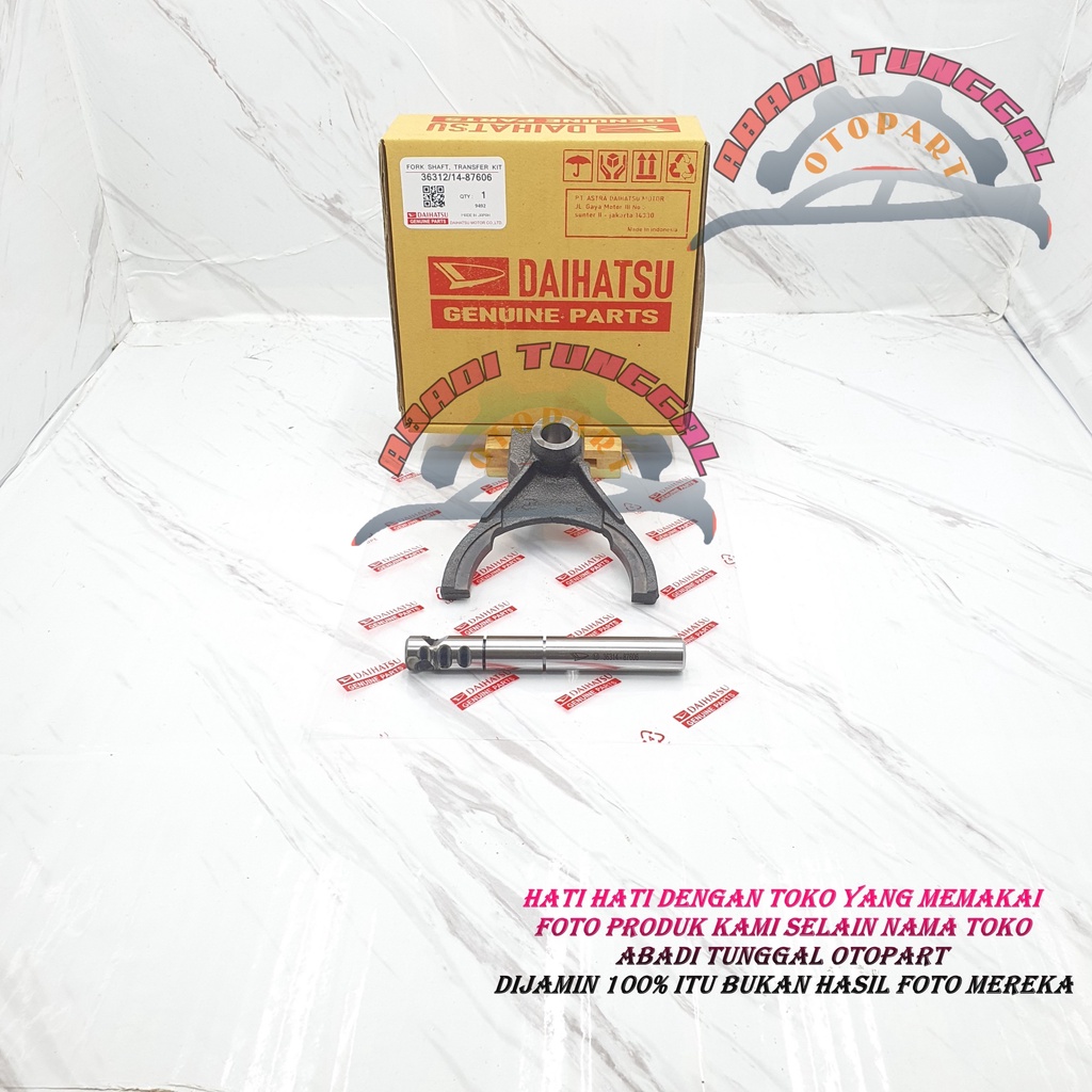 FROK TRANSMISI KECIL DAN PIN GARPU TRANSMISI PANJANG F70 TAFT GT 1SET