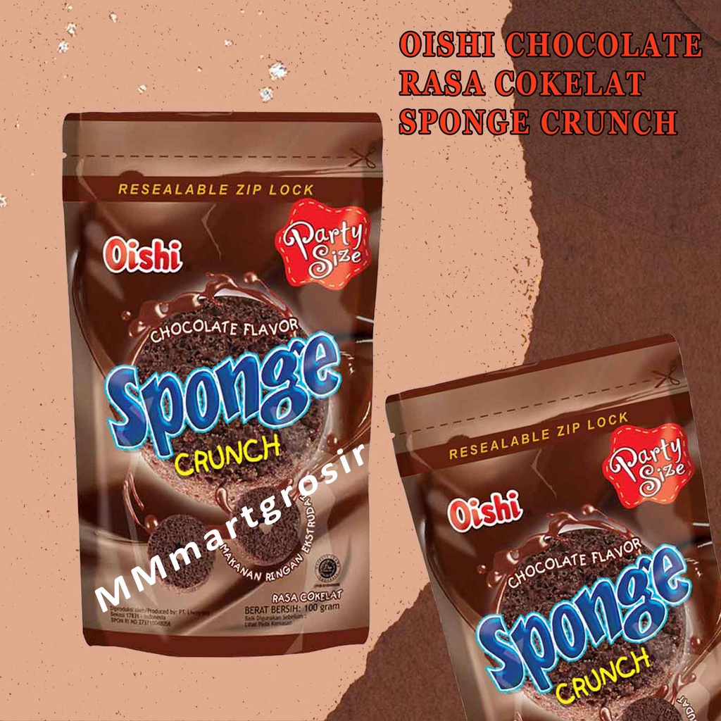 

Oishi / Sponge Crunch / Chocolate Flavor / 100g