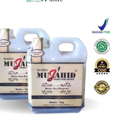 

☻ Hutan MUJAHID 1kg Asli + Propolis (Kemasan Baru) ➱