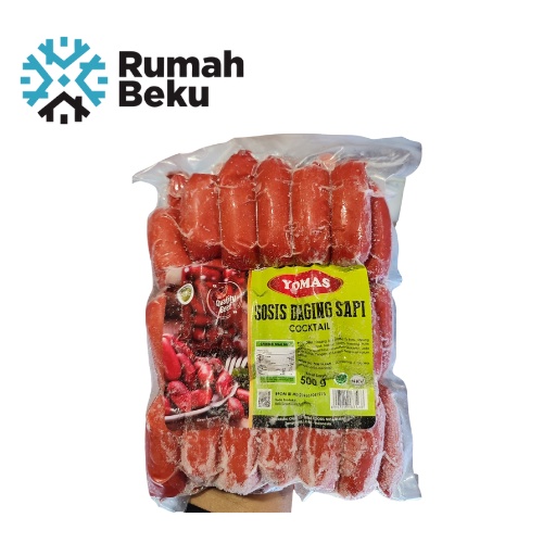 

YOMAS SOSIS SAPI COCKLTAIL MERAH 500GR