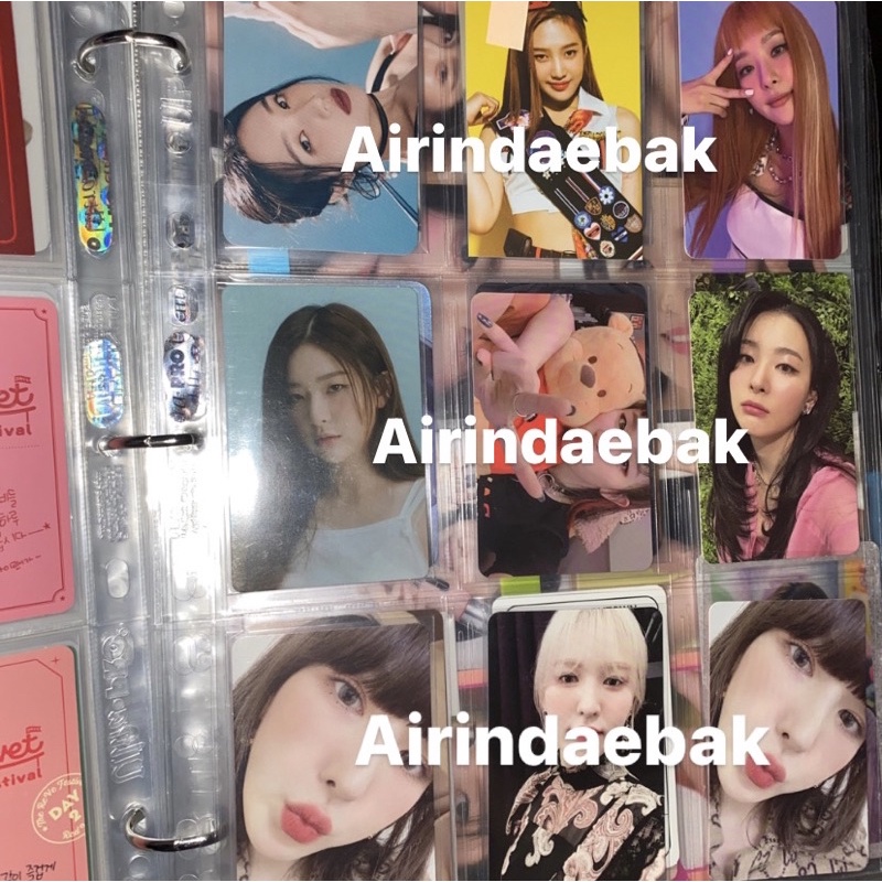 Season Greeting 2016 Red velvet IRENE SEULGI WENDY JOY YERI PHOTOCARD