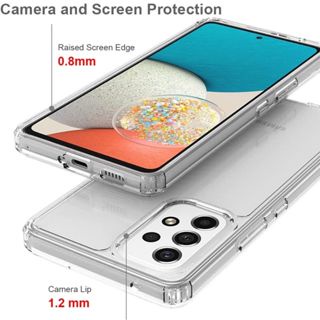 SPACE ORI CLEAR Crystal Xiaomi Redmi Note 11 Dan Redmi Note 11 PRO Hardcase Back Plastic Acrylic (Military Drop Tested) Original Anti-Yellow Super Grade Protection Hard With Soft Bumper Case Natural Galaxy Fe 4G 5G S Core 11PRO NFC Mi POCO