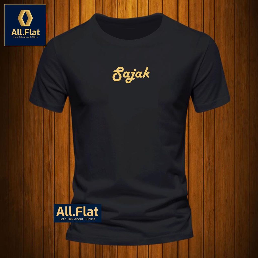 Tshirt Baju Kaos Distro SAJAK / Kaos Distro Pria Wanita