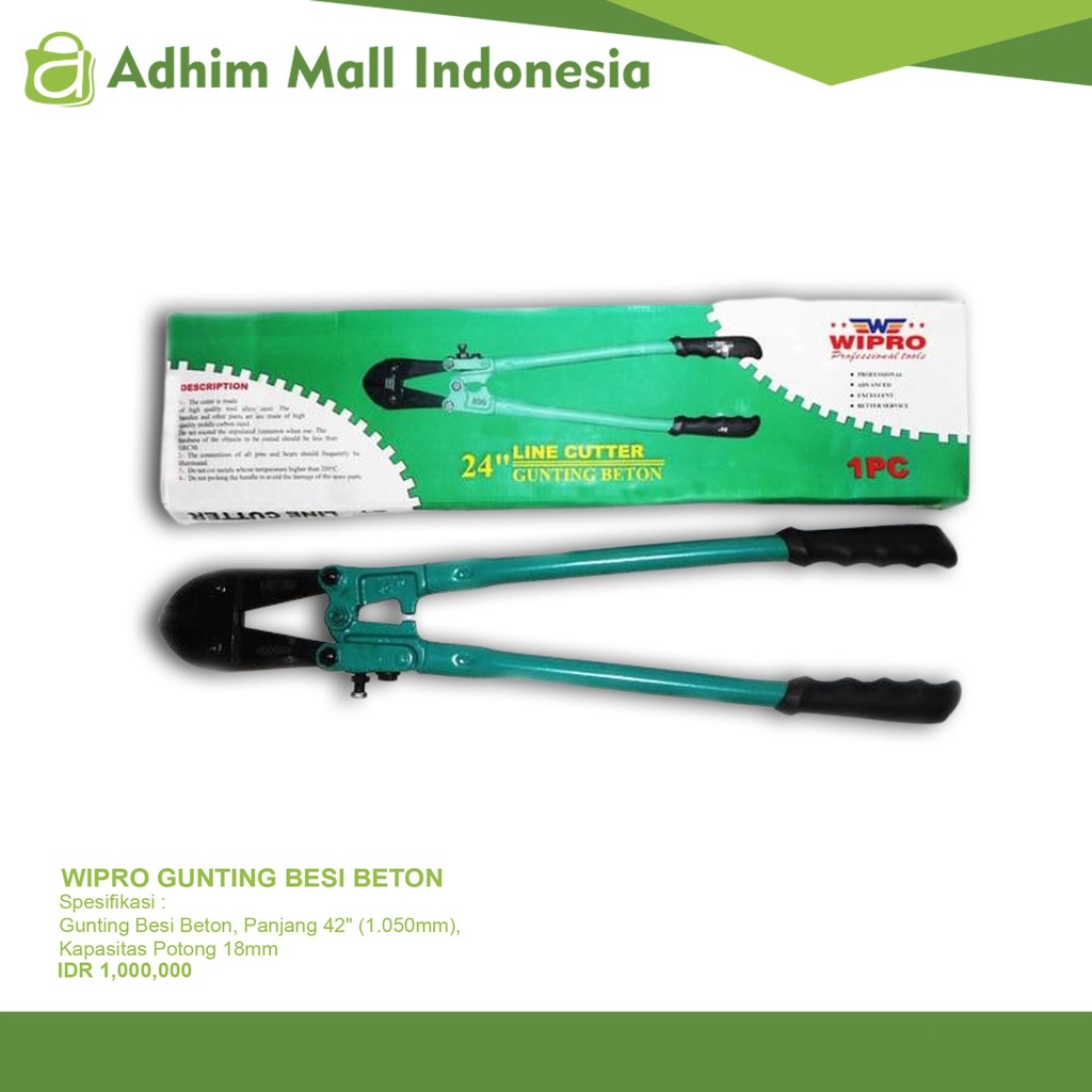 WIPRO Bolt Cutter / Alat Potong / Gunting Besi Beton 42" WD15-42