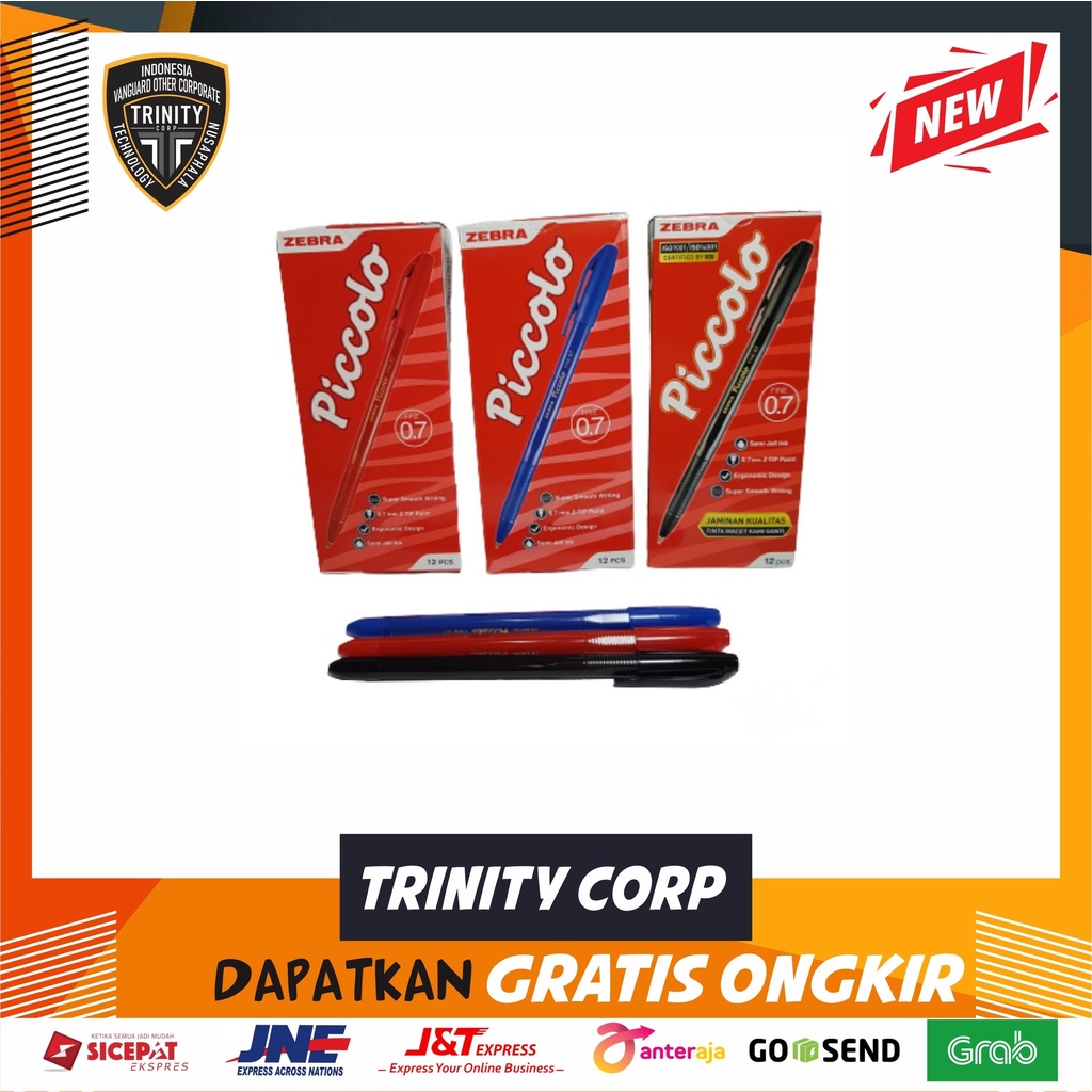 

Bolpen Pic-Colors ZEBRA Per Pack