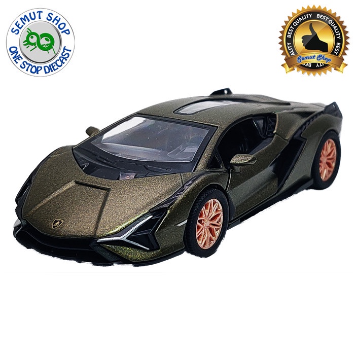 KINSMART LAMBORGHINI SIAN FKP 37 MINIATUR MOBIL SPORT LAMBORGHINI SIAN TERBARU