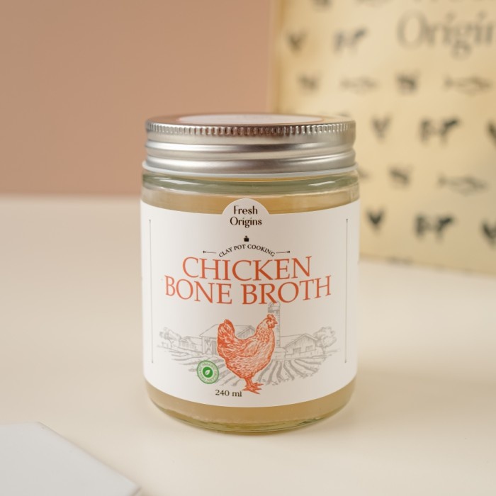 

Organic Chicken Bone Broth Kaldu Ayam Premium Organik Kaldu Mpasi