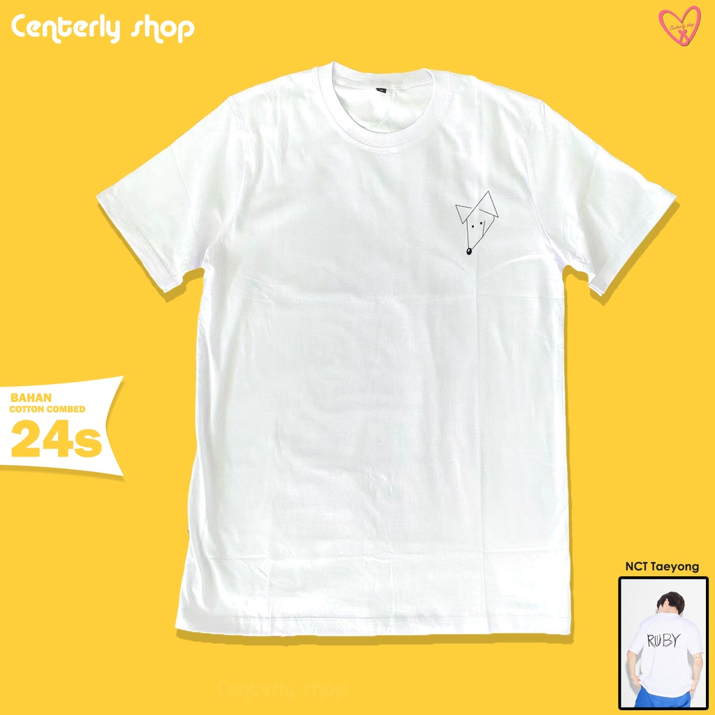 Kaos NCT 127 Taeyong Ruby Slowacid Tshirt Semi Oversize