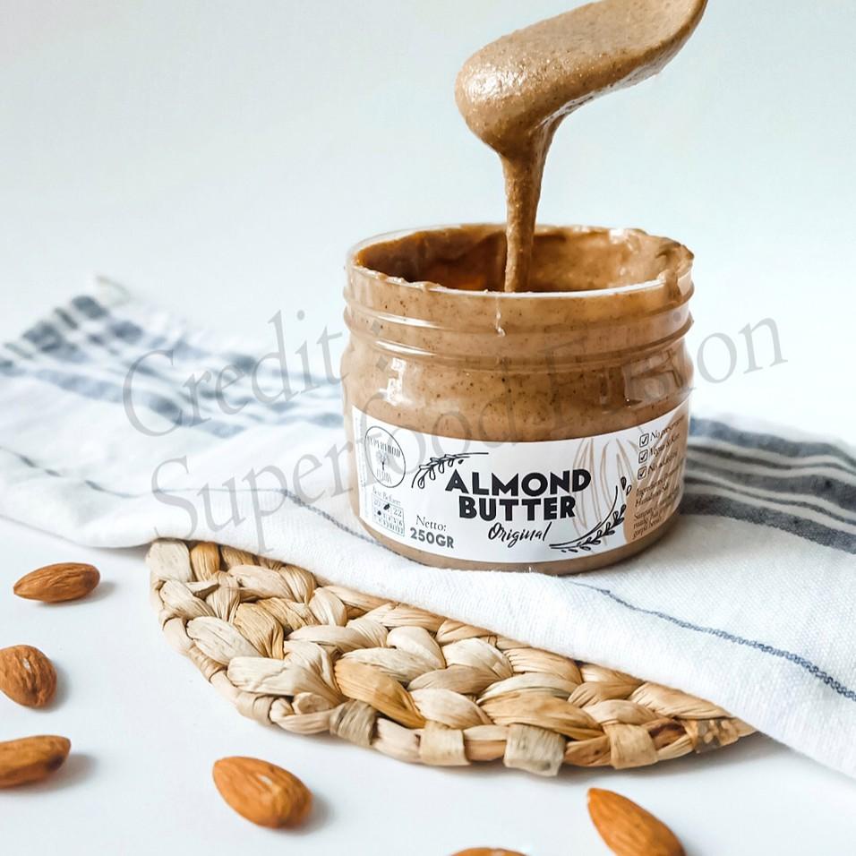 

★ ALMOND BUTTER 250GR by Superfood Fusion ☜