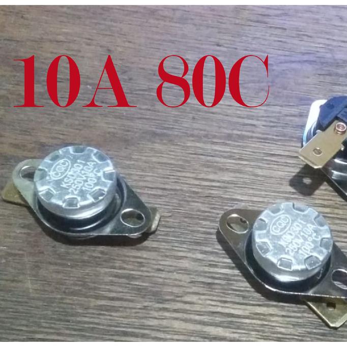 Thermostat dispenser fuse 80c 10A Termofuse Jengkol KSD301 KSD 301 rajaav77 Juara