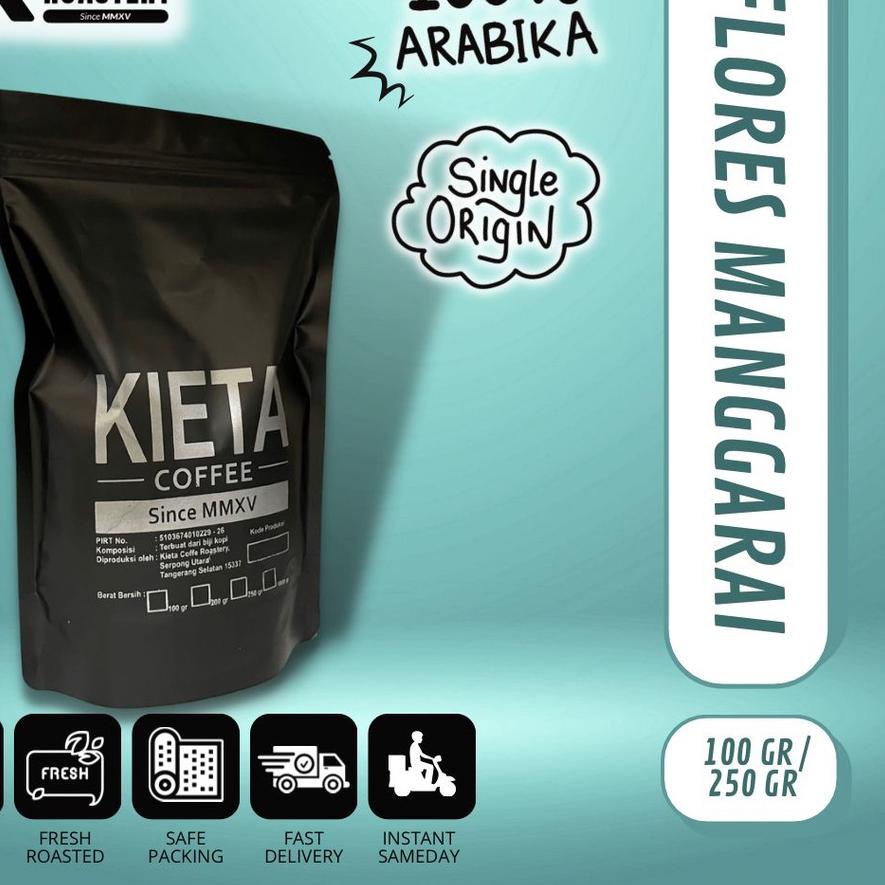 

♔ Biji Kopi Arabika Flores Manggarai Premium 250gr ➣