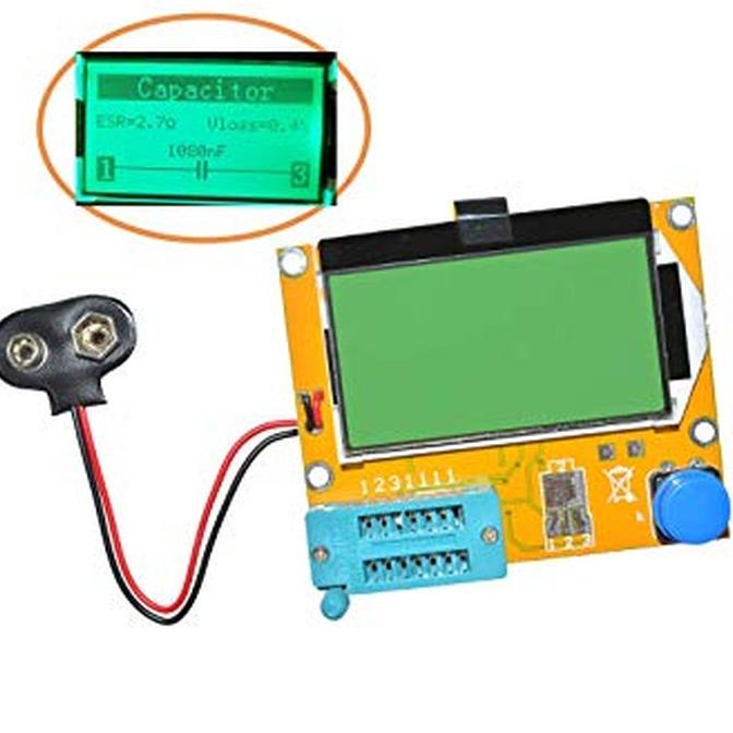 LCR-T4 ESR Meter LCD LCR T4 ATmega328 Transistor Tester LCRT4 diode