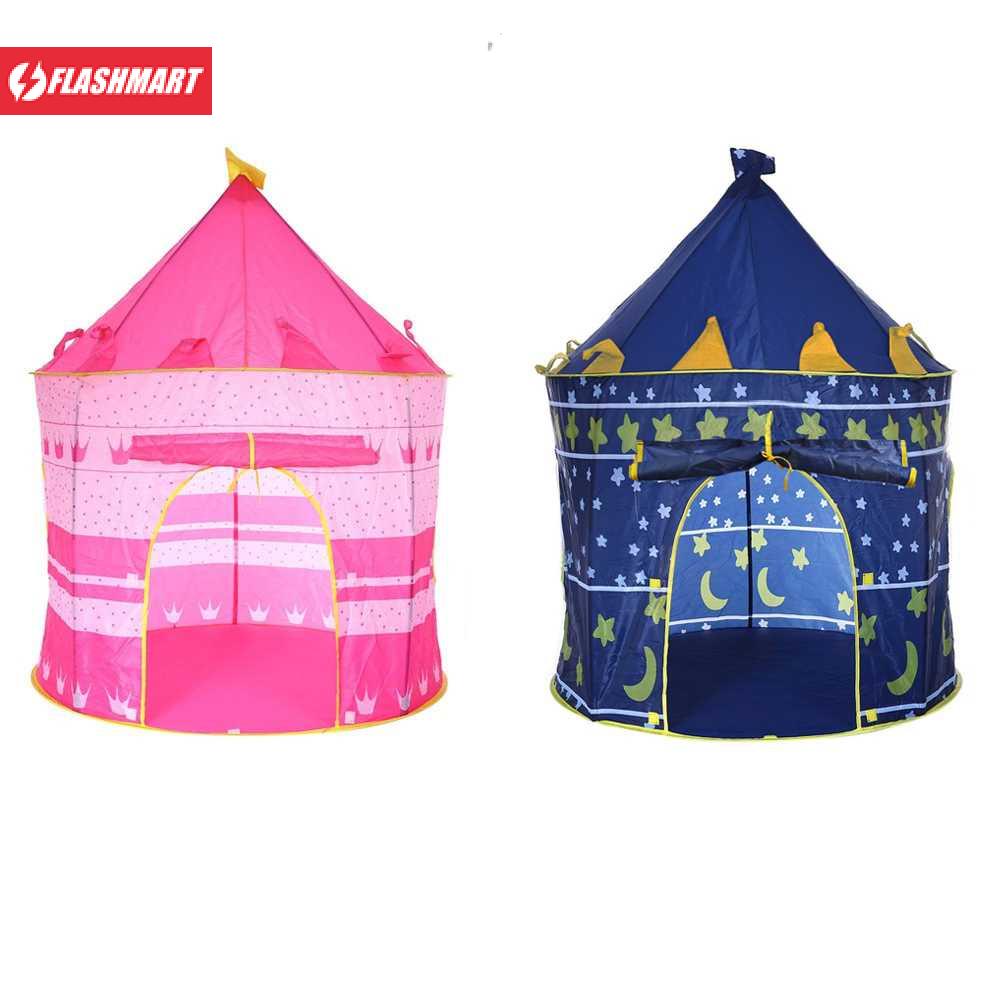 Flashmart Tenda Bermain Anak Model Castle Kids Portable Tent - KL9999