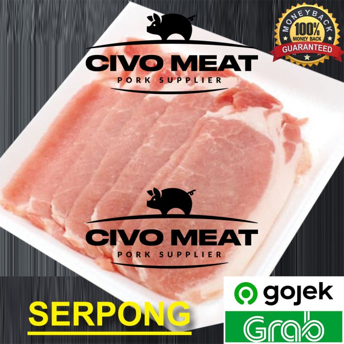 

Karbonat Slice / Pork Loin Slice 500G