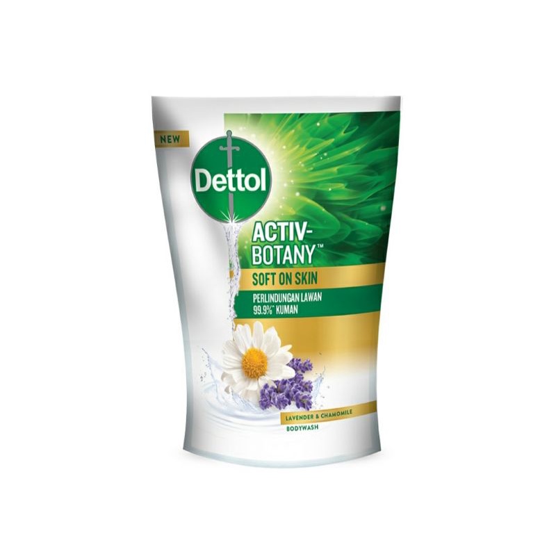 Dettol Sabun Mandi Cair Active Botany Lavender &amp; Chamomile 370g