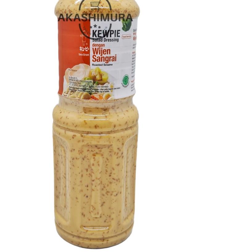 

❀ Kewpie Salad Dressing Roasted Sesame-Wijen Sangrai 1 Liter ☎