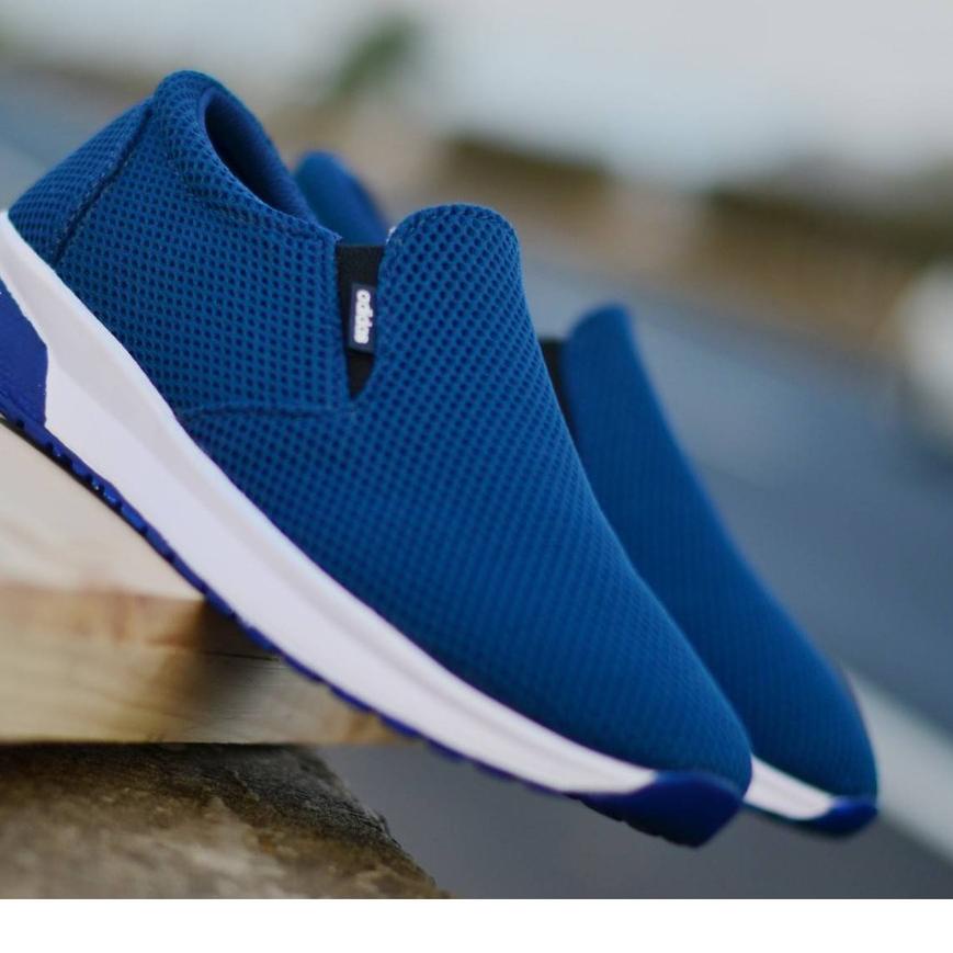 12.12 SALE Sepatu Sneaker Kets Pria Fearless Runing Casual Slip On - Sepatu Pria Tanpa tali - Sepatu