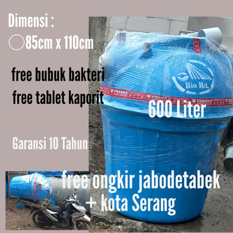 septictank bio 600 liter luarkota