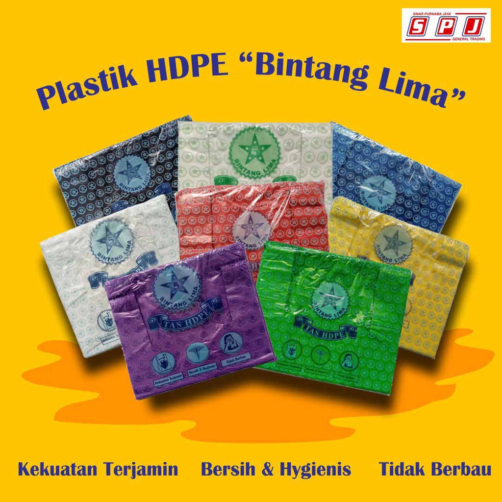 Kantong HDPE Kresek 40 JUMBO |  Warna