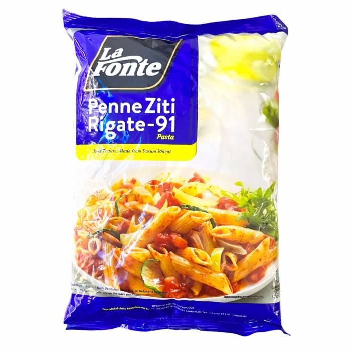 

PASTA LA FONTE PENNEZITI RIGATE-91 450gr