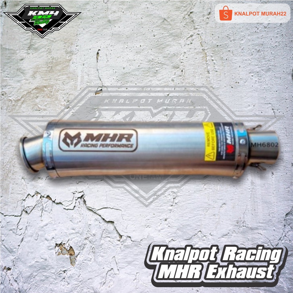 JUAL Knalpot Racing MHR Exhaust  Silincer Only inlet 50mm High Quality Murah Meriah
