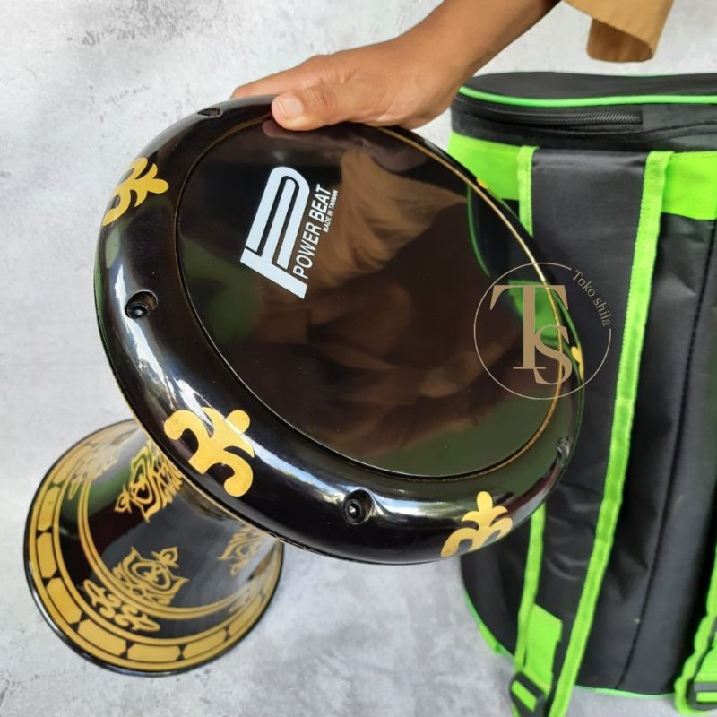 DARBUKA CALTY ALUMUNIUM COR UKURAN 9 INCH