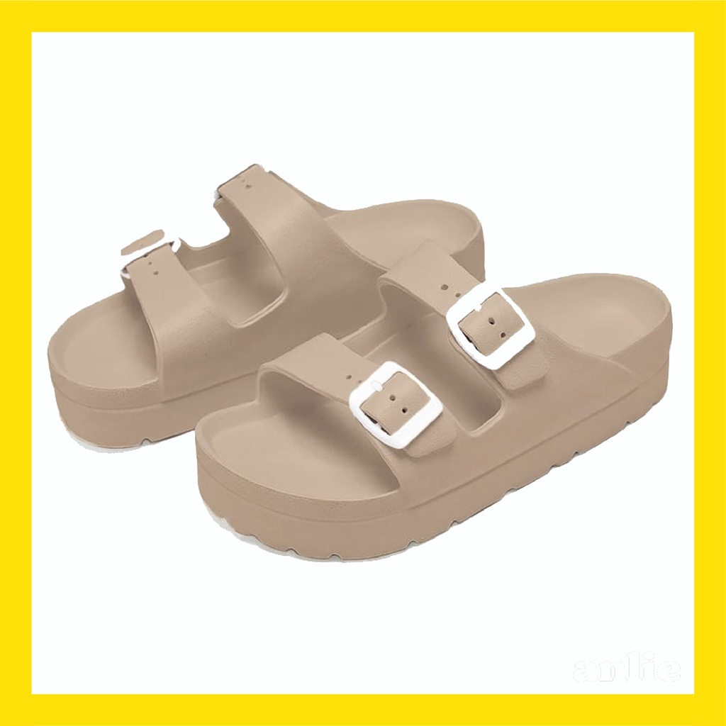 Sandal Wanita Untuk Anak dan Dewasa Dengan Gesper Dua Bisa Di Adjust dengan Warna Trendy V.03