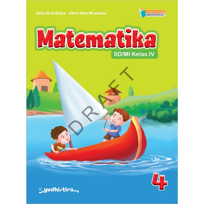Buku Matematika 4 SD/MI kelas 4 - Yudhistira