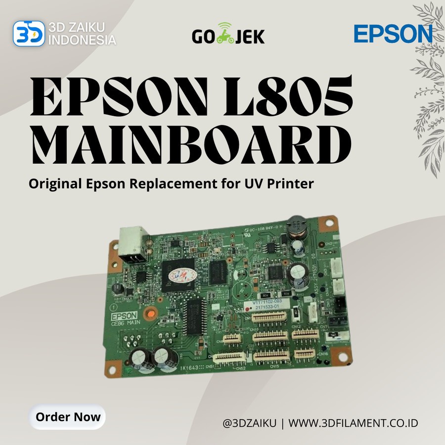 Original Epson with Wifi L805 Mainboard Replacement for UV Printer