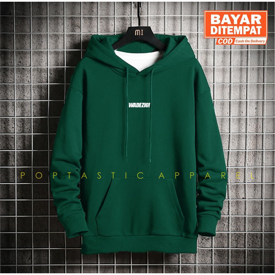 SWEATER HOODIE DISTRO Pria Wanita PREMIUM Bahan Fleece Tebal