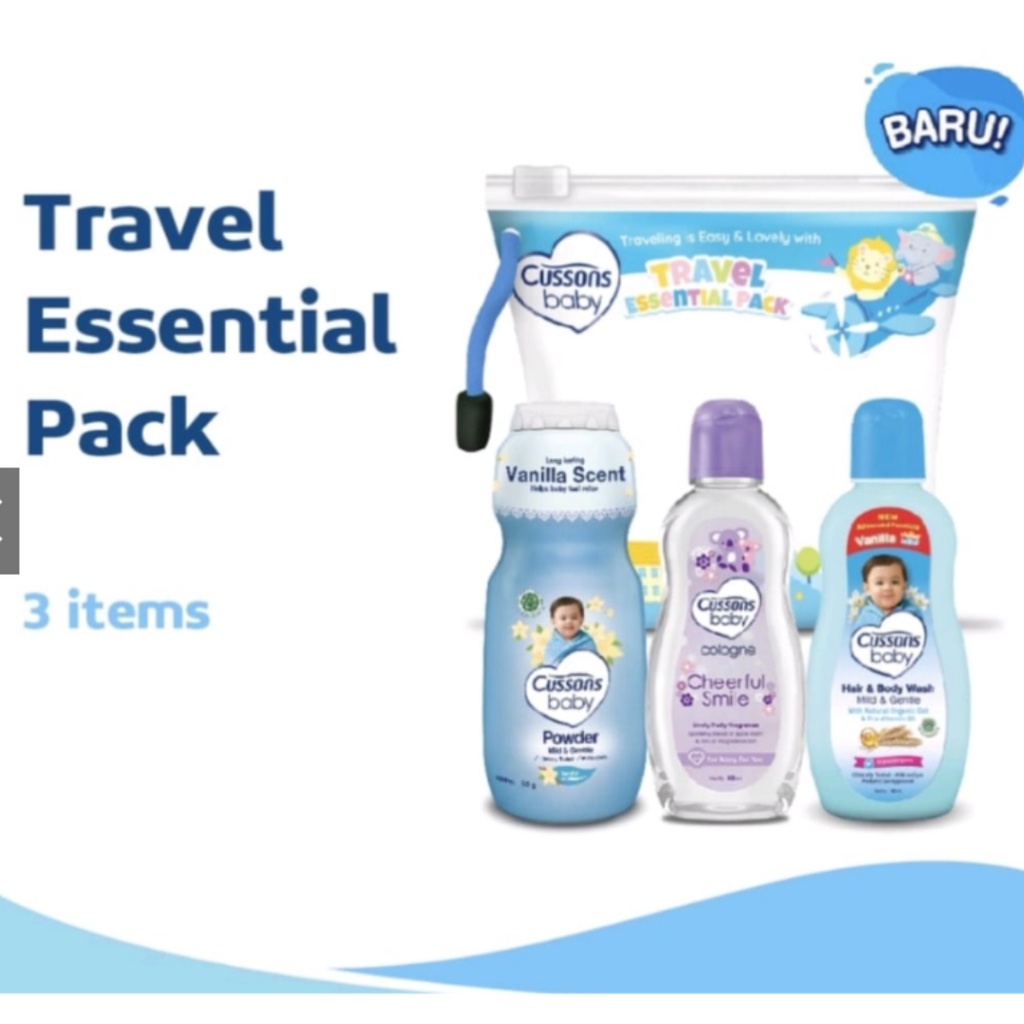 CUSSONS TRAVEL ESSENTIAL PACK