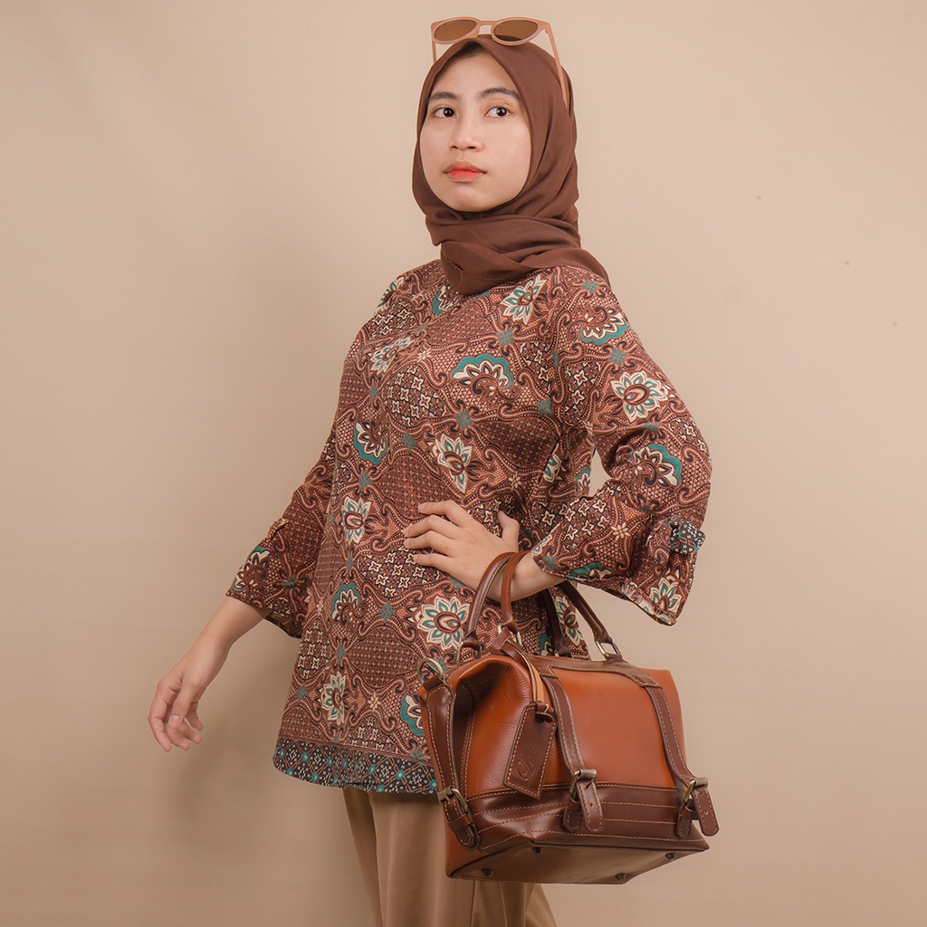 Edelweis Tas Selempang Wanita Kulit asli Leather Lecari