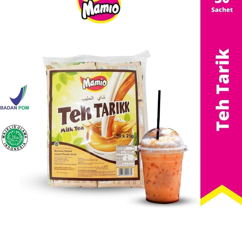 

☼ Mamio Teh Tarik Kemasan Bag Isi 30 Sachet ➼