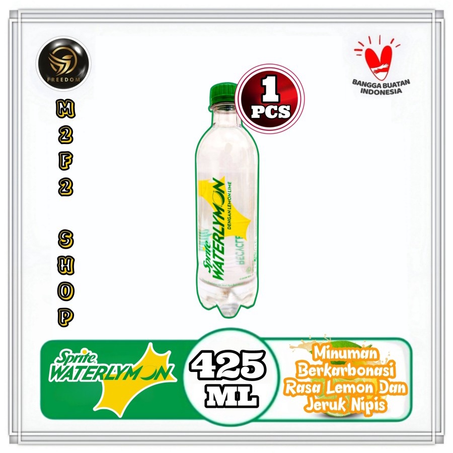 

Sprite Waterlymon Rasa Lemon Lime Jeruk Nipis Botol - 425 ml (Kemasan Satuan)