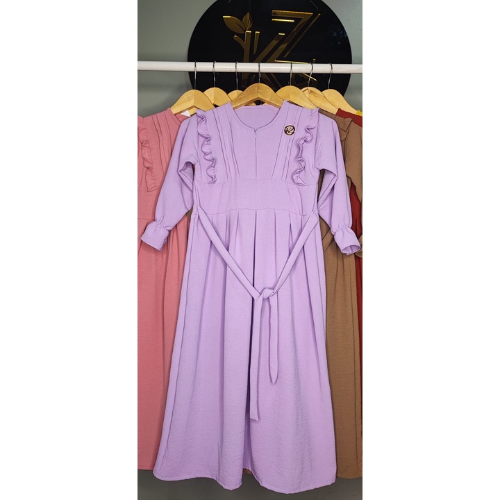 KADZ.ID - DRES IBU &amp; ANAK - GAMIS COUPLE - GAUN KEKINIAN - BAHAN CRINCLE