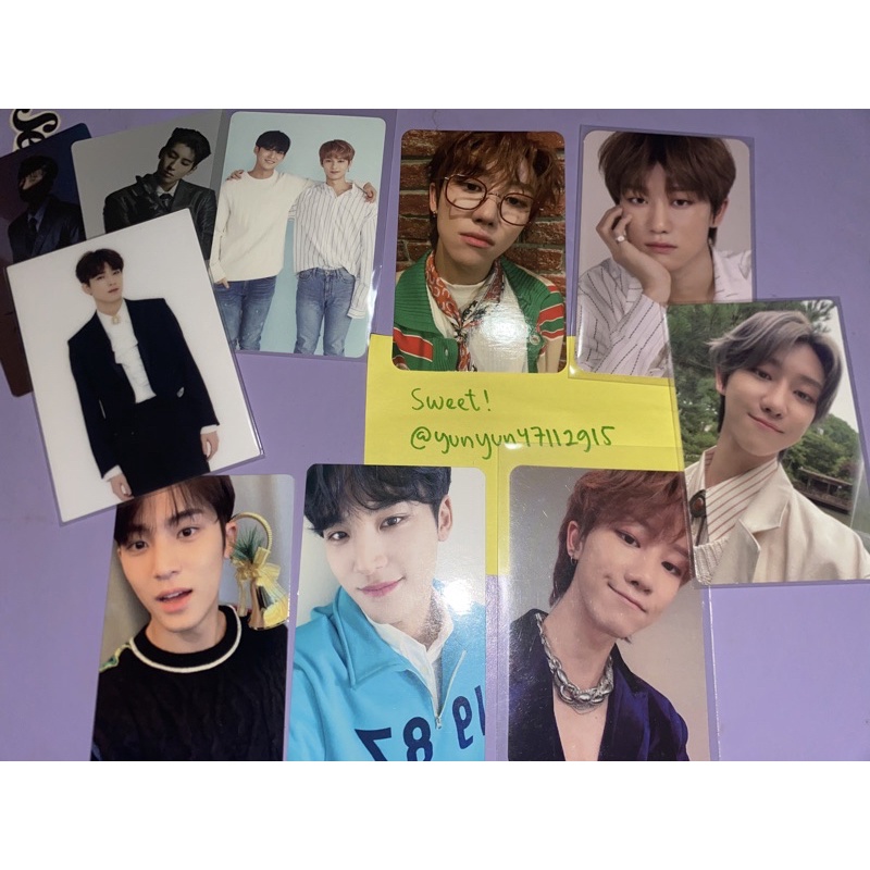 mingyu photocard semicolon soundwave and attacca yzy f.