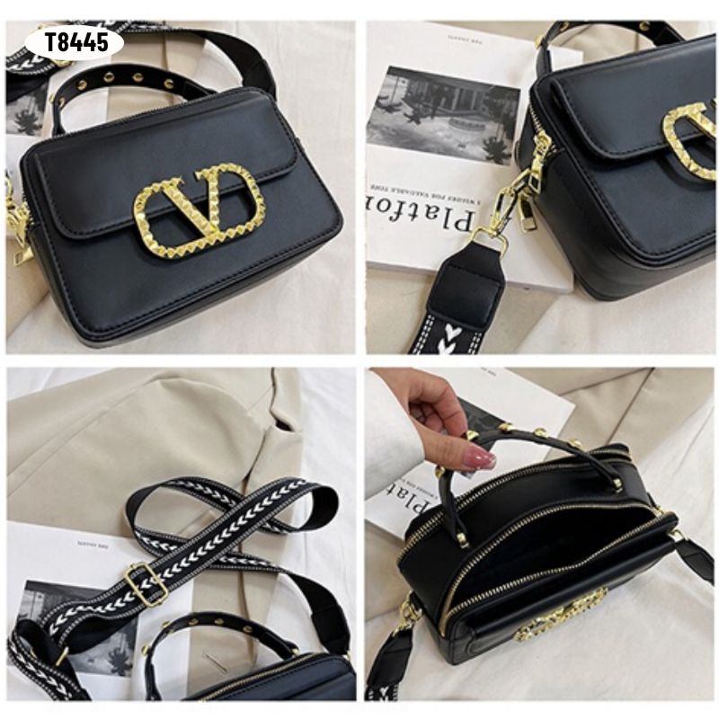 [IMPORT] T8445 - TAS SELEMPANG WANITA FASHION IMPORT - 76BAGSTORE