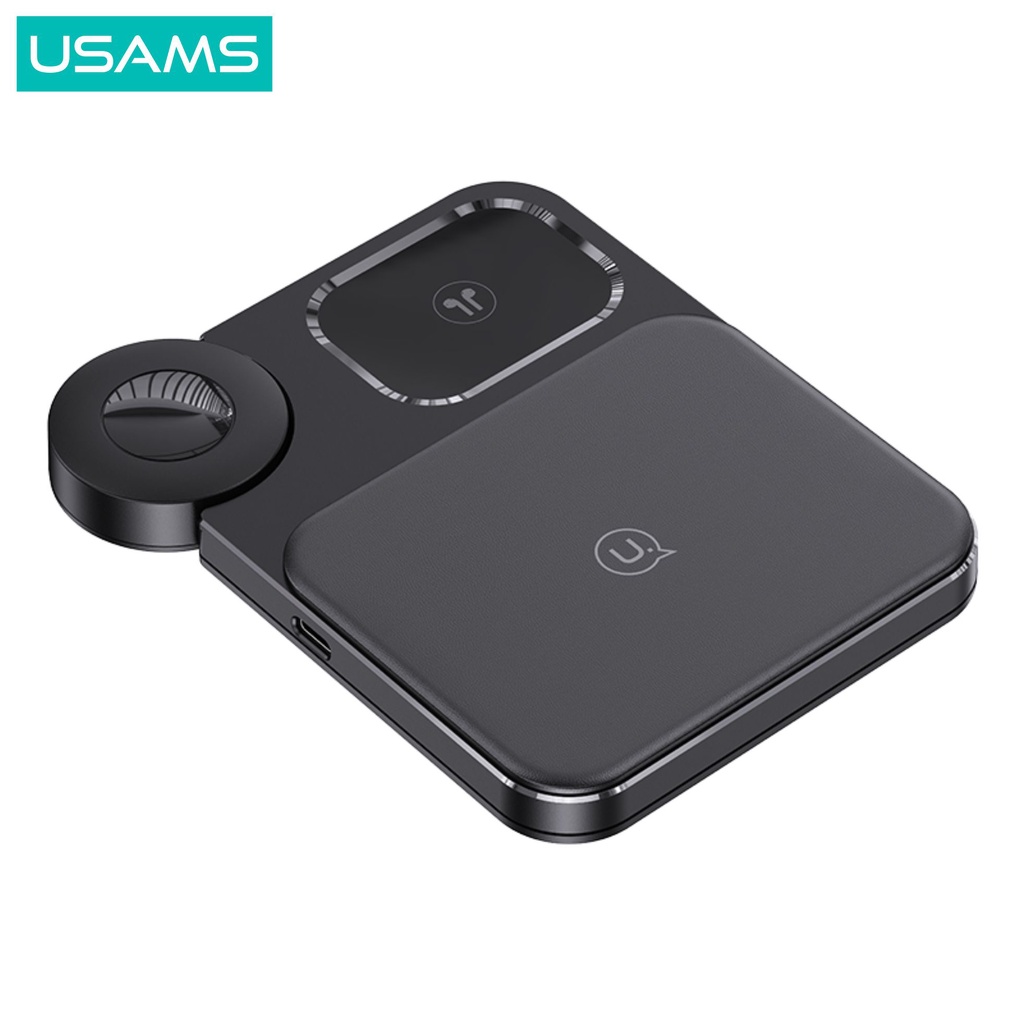 USAMS CD190 Desktop Wireless Charger 3in1 15W