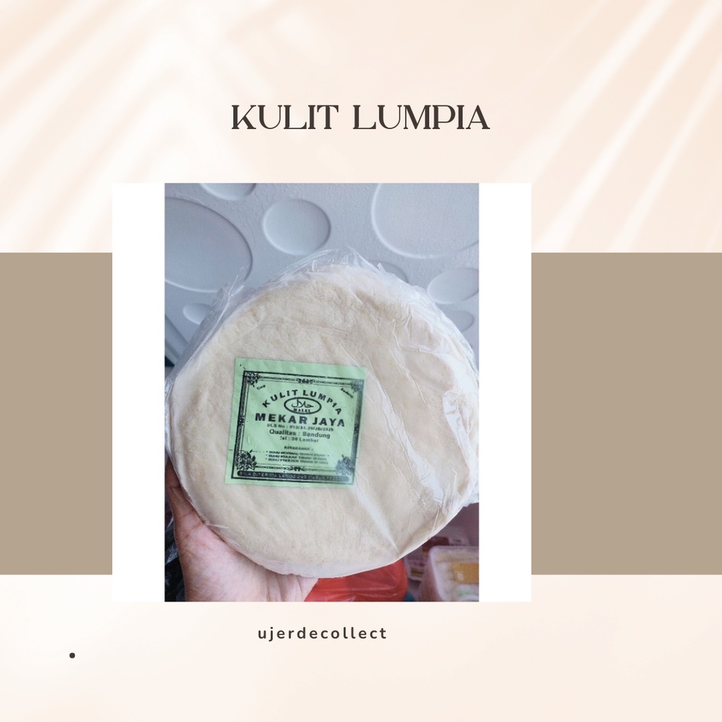 

KULIT LUMPIA /tidak mudah sobek isi20
