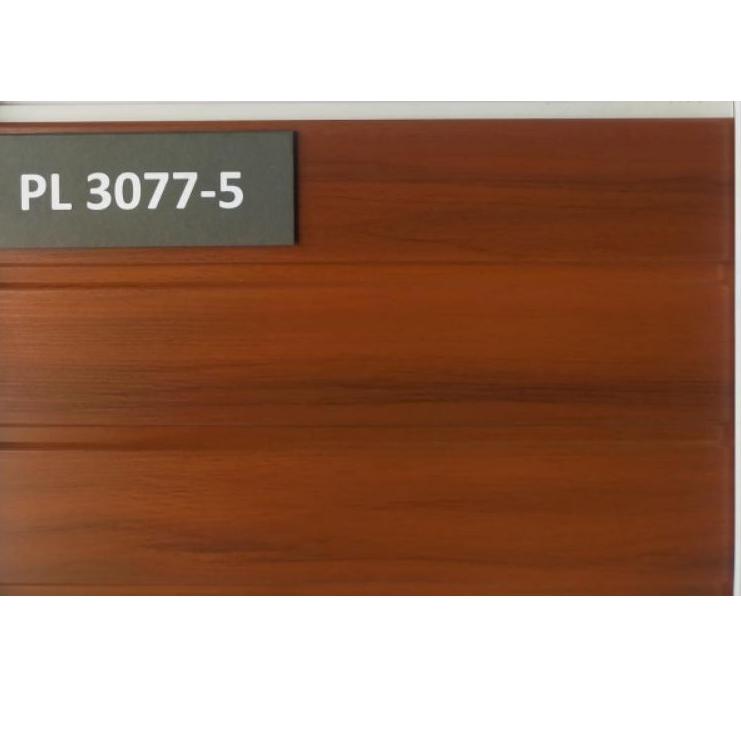 ✯ shunda plafon pvc serat kayu merah PL 3077-5 Ω