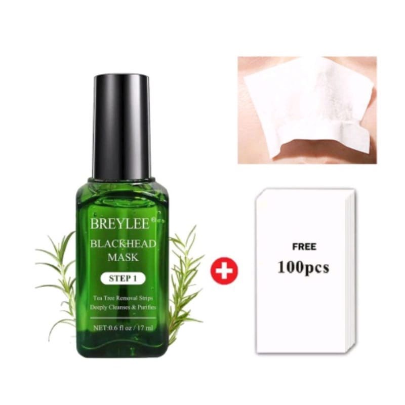 [NEW PACKING] BREYLEE BLACKHEAD REMOVAL MASK STEP 1 &amp; PORE MINIMIZER SERUM STEP