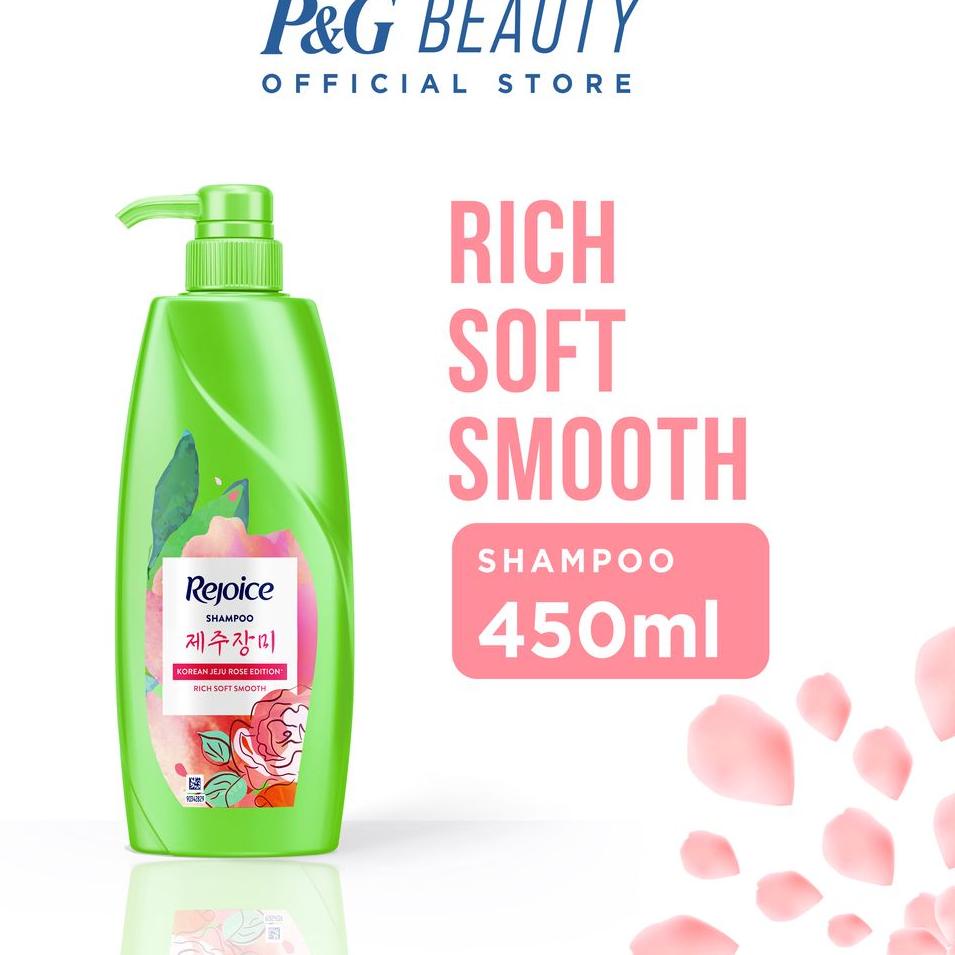♨ Rejoice Jeju Rose Shampoo 450ml ▲