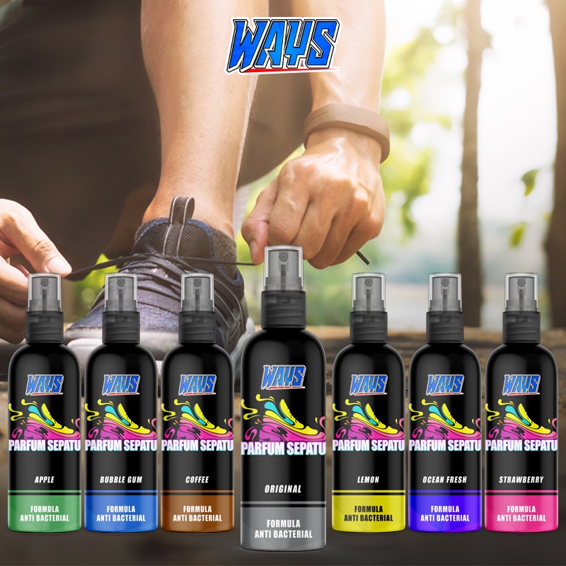 WAYS REFILL 1 LITER Parfum Sepatu Helm / Pewangi Sepatu Antibacterial 1L