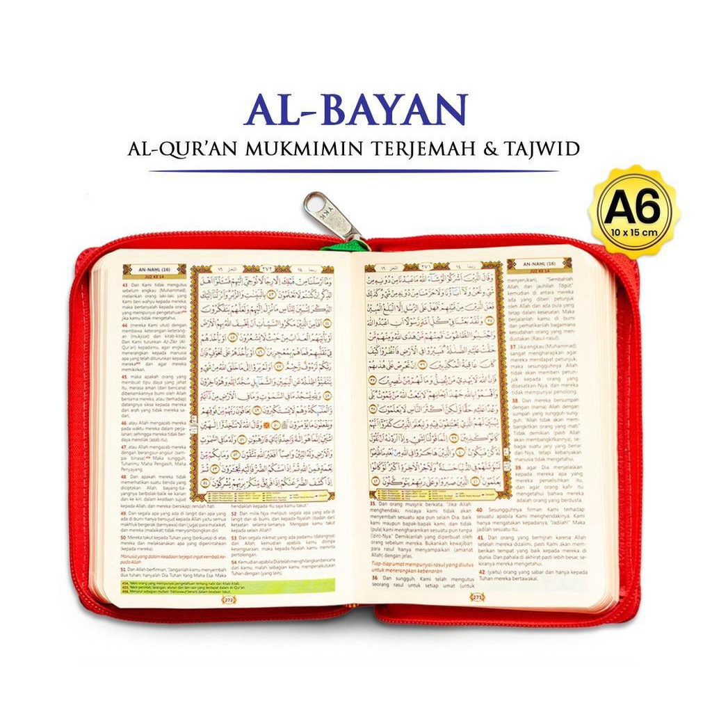 AL QURAN RESELETING A6 AL BAYAN REGULER